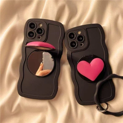 Heart Mirror Apple Phone Case